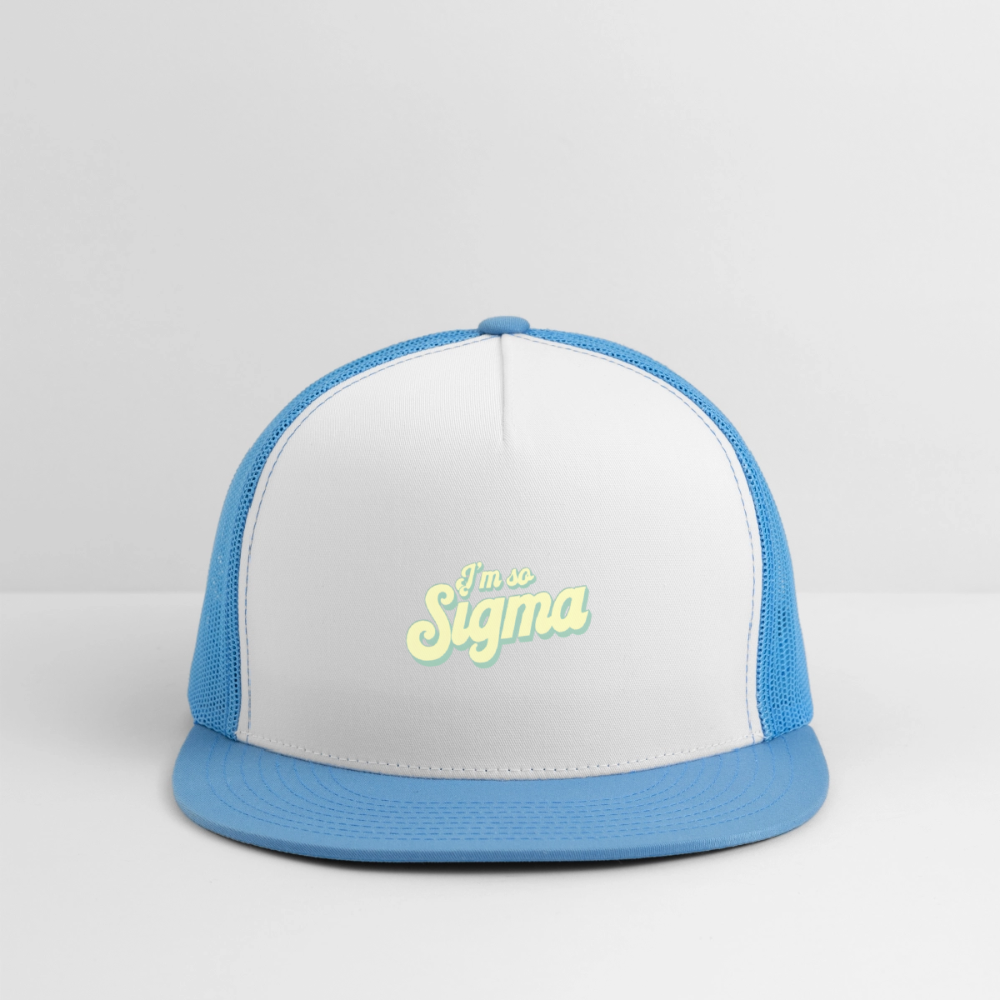 Trucker Hat - white/blue