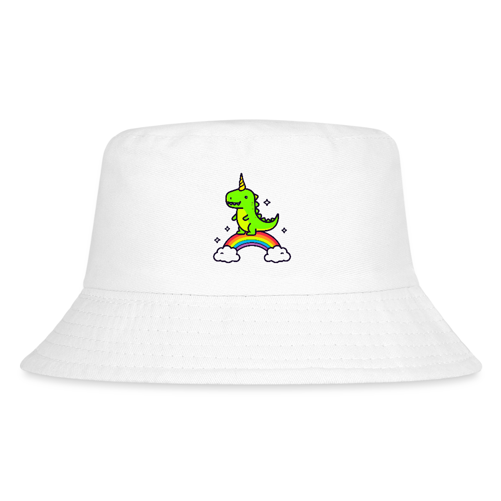 Patch Beanie - white