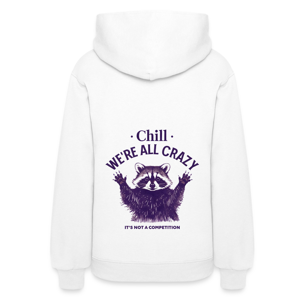 Women's Hoodie - white