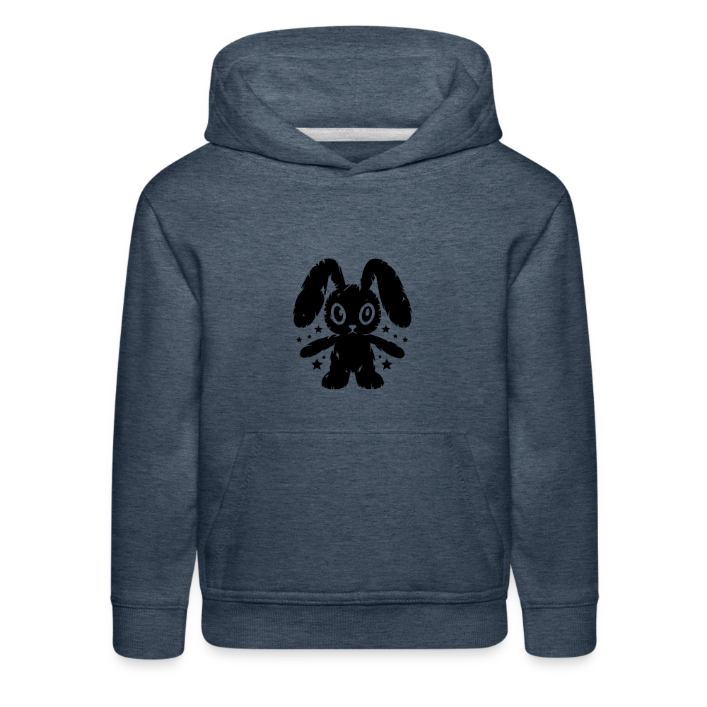 Kids‘ Premium Hoodie - heather denim