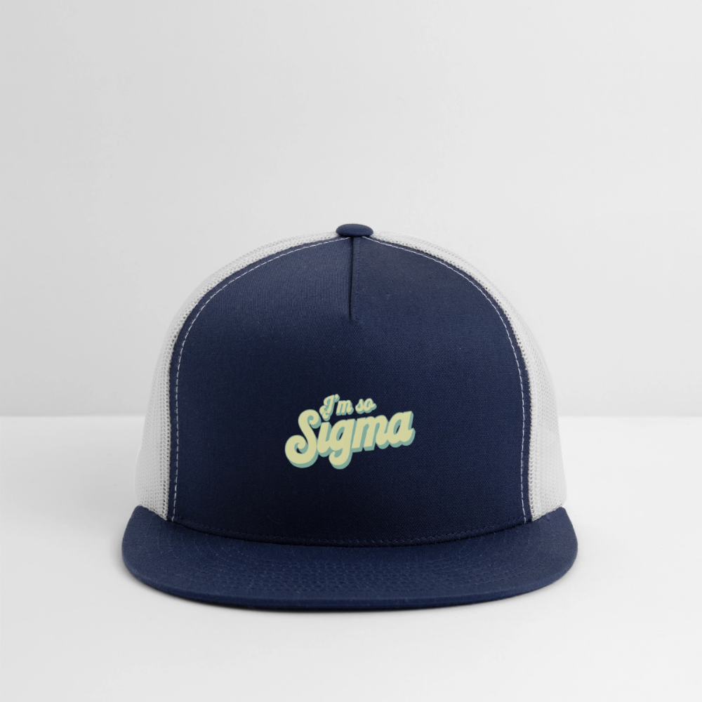 Trucker Hat - navy/white