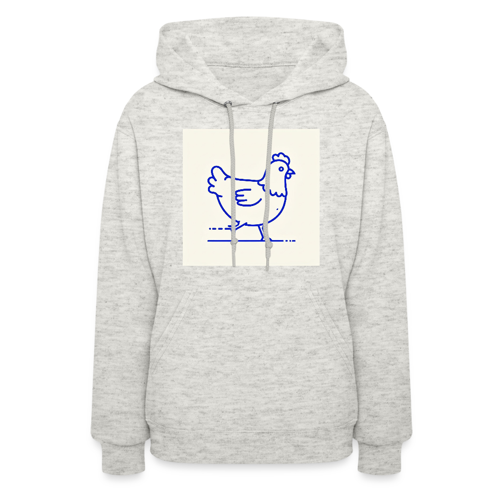 Women's Hoodie - heather oatmeal
