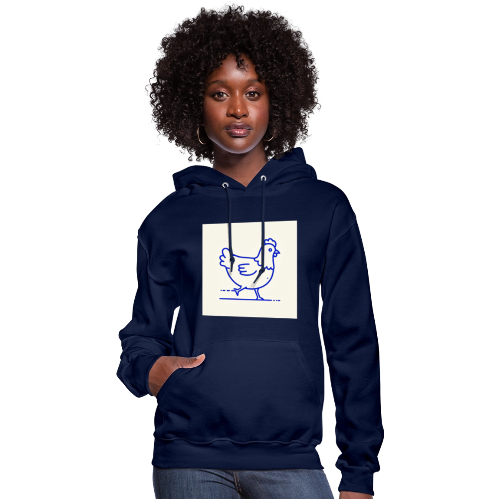 Women's Hoodie - navy