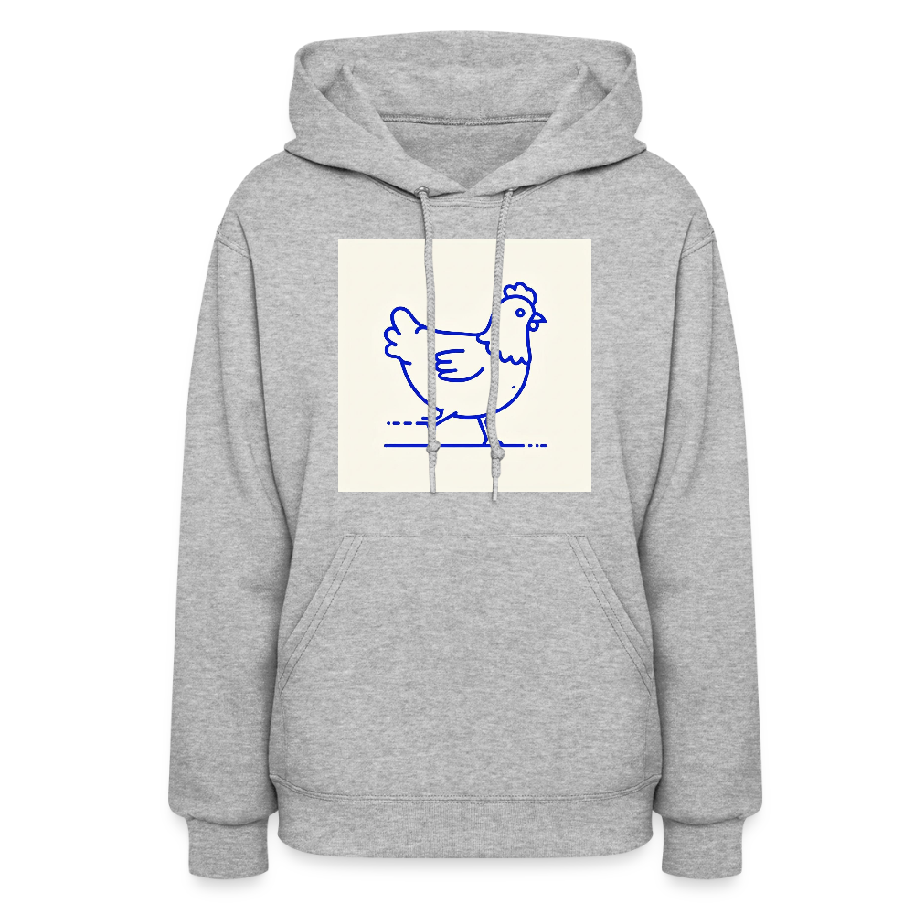 Women's Hoodie - heather gray