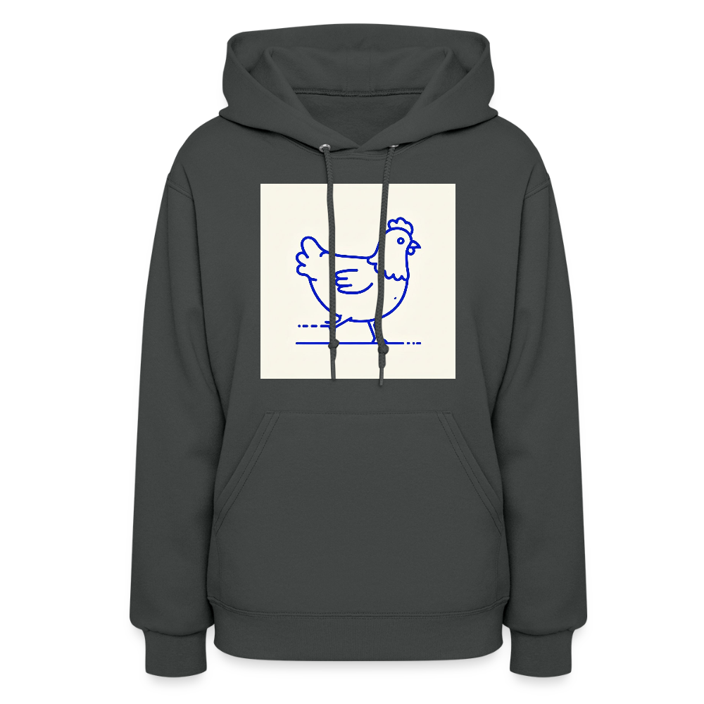 Women's Hoodie - asphalt