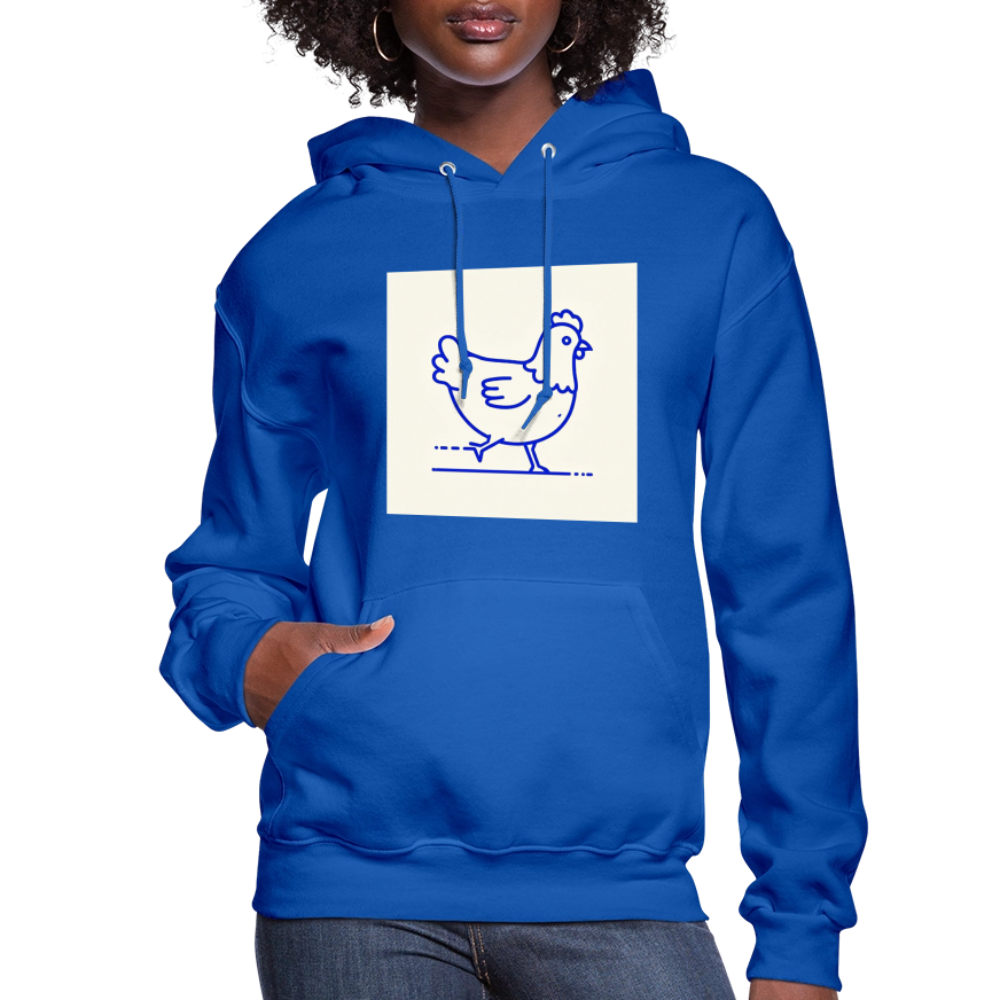 Women's Hoodie - royal blue
