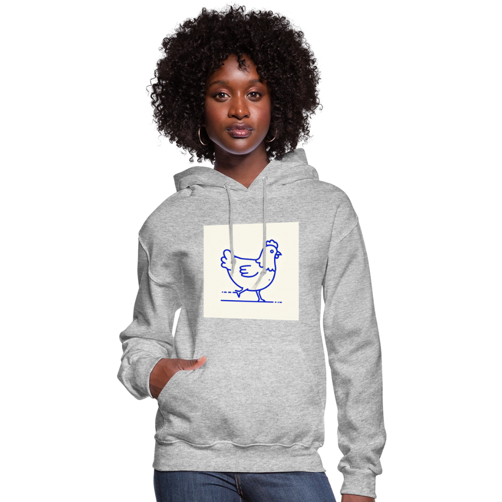 Women's Hoodie - heather gray