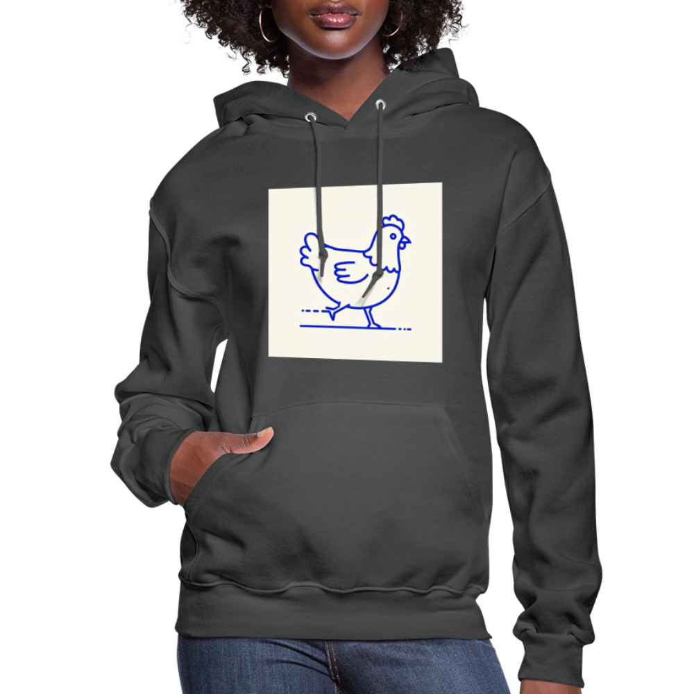 Women's Hoodie - asphalt