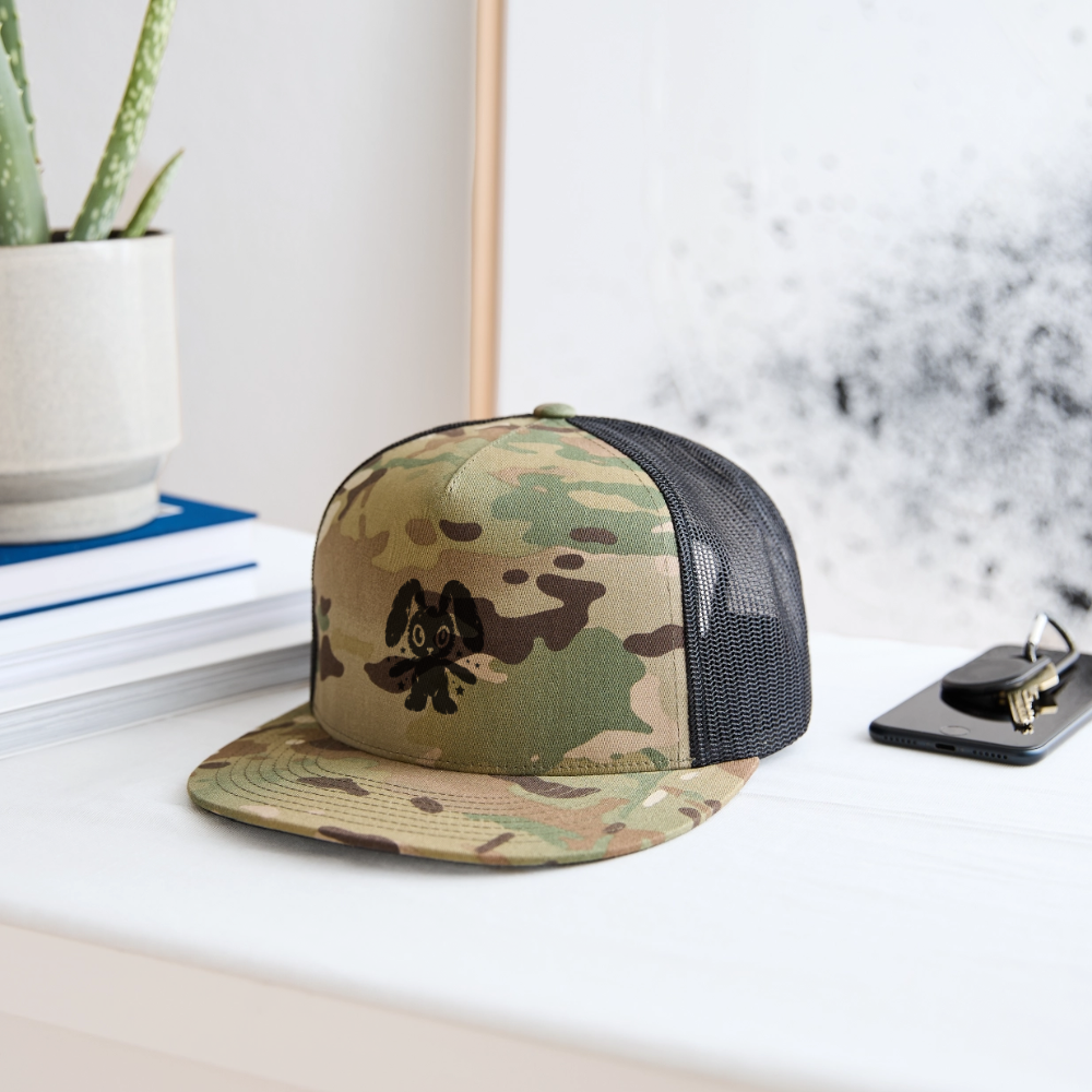 Trucker Hat - MultiCam\black