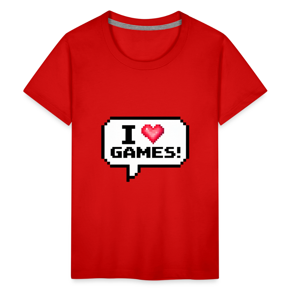 Kids' Premium T-Shirt - red