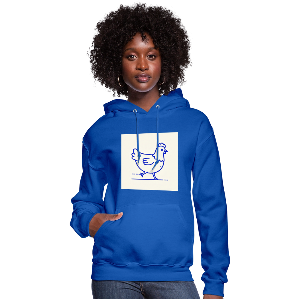 Women's Hoodie - royal blue