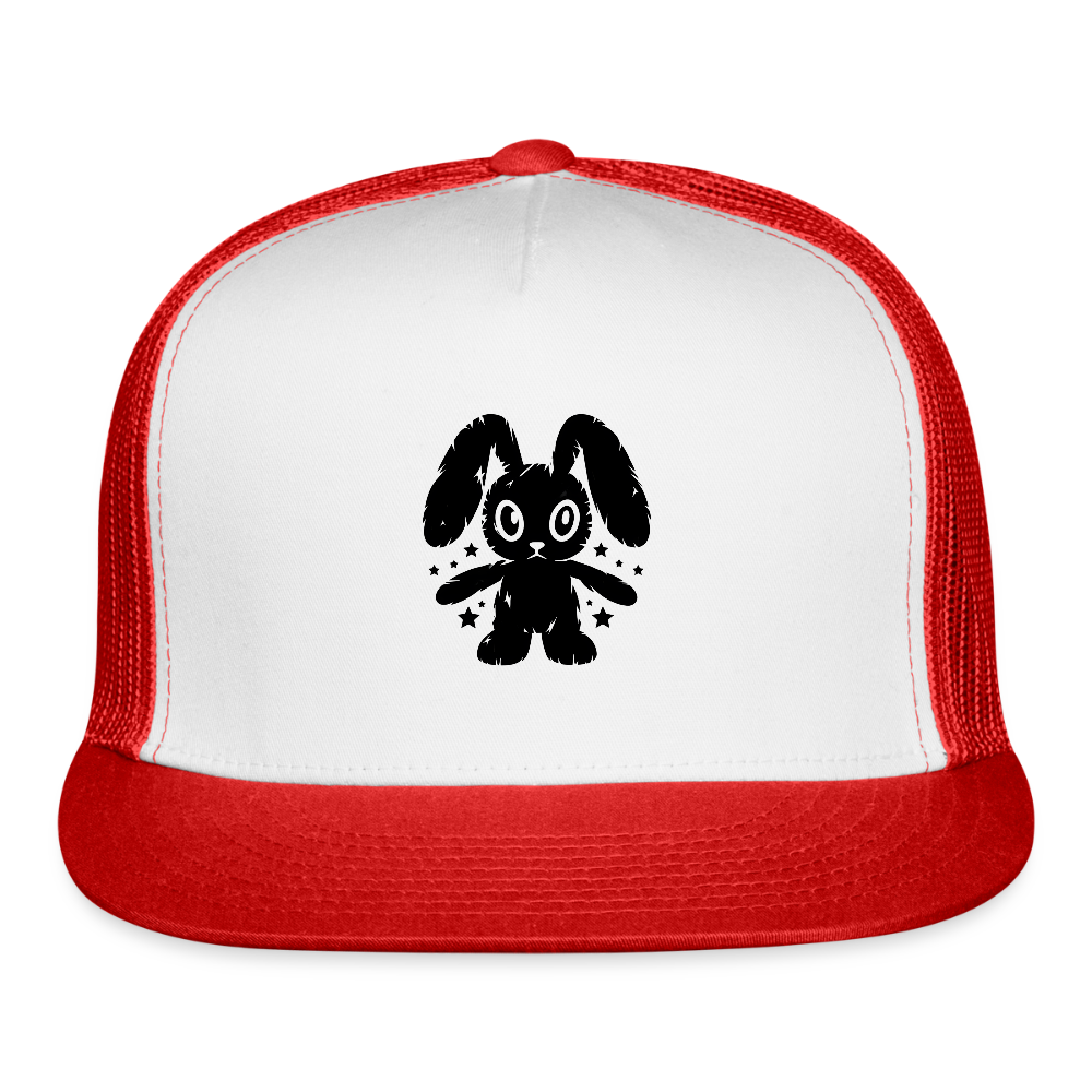 Trucker Hat - white/red