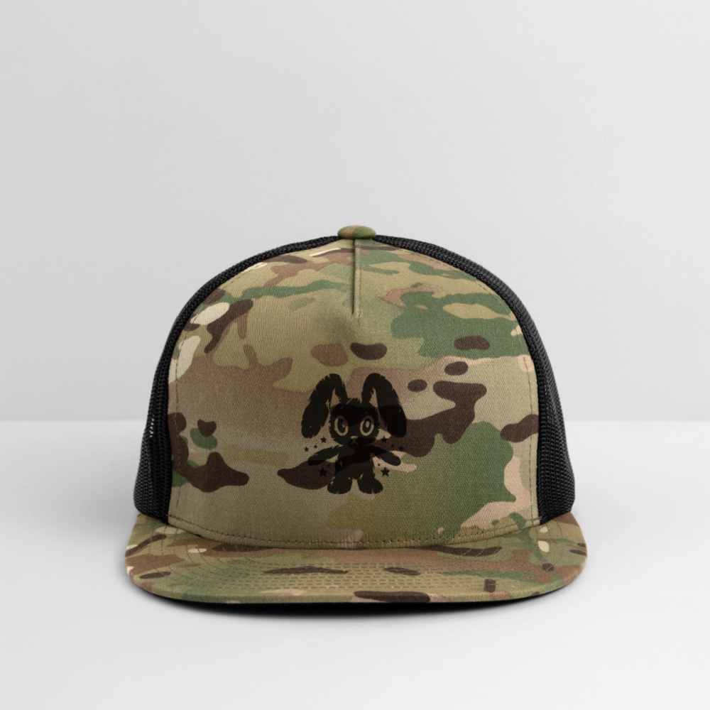 Trucker Hat - MultiCam\black