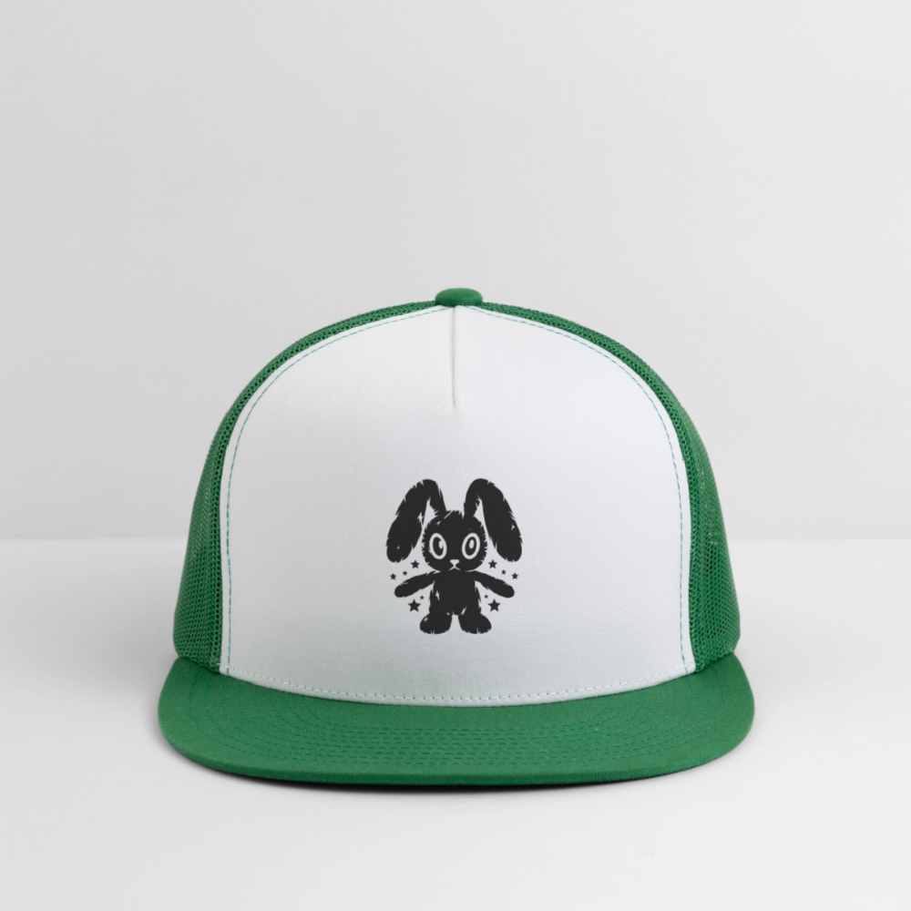 Trucker Hat - white/kelly green