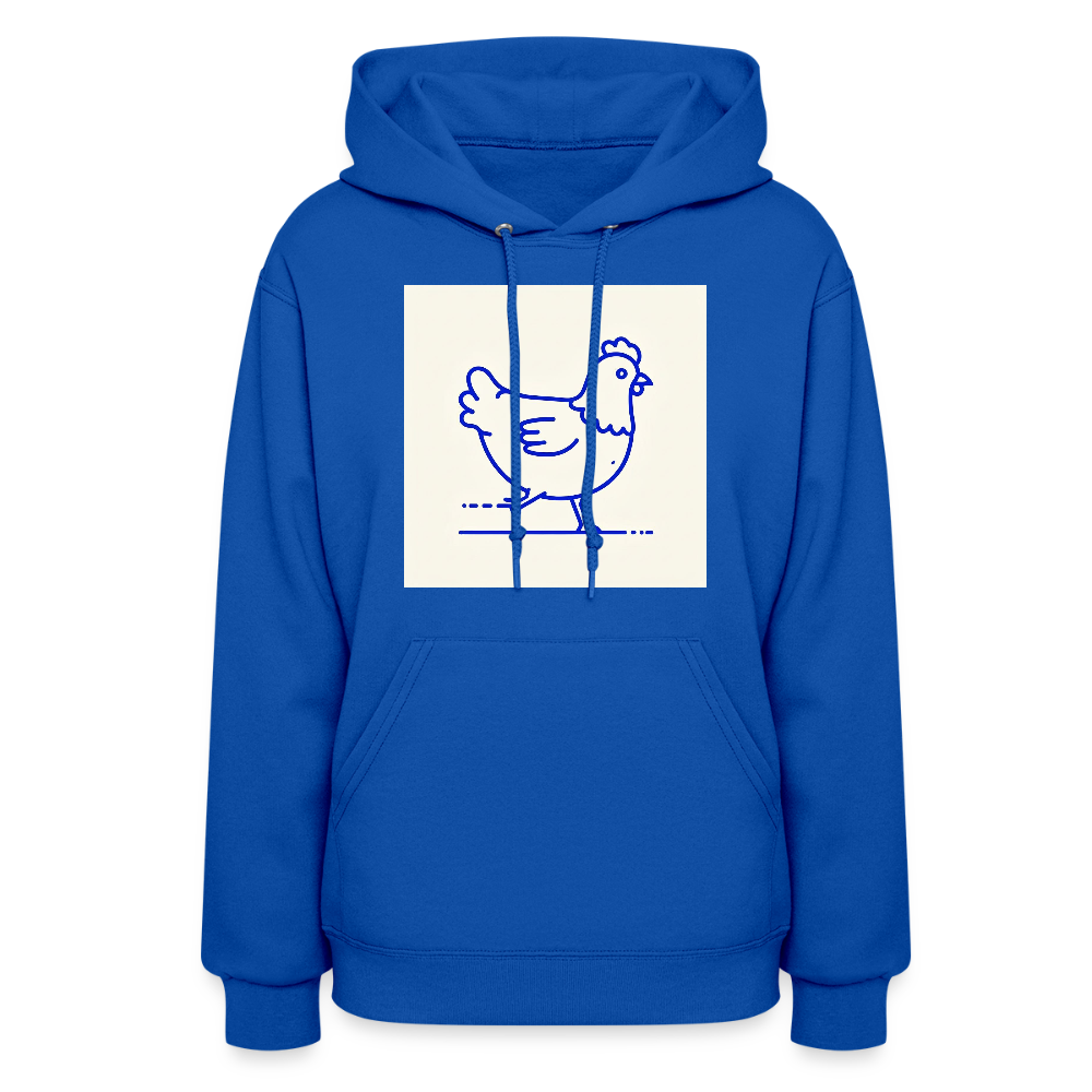 Women's Hoodie - royal blue