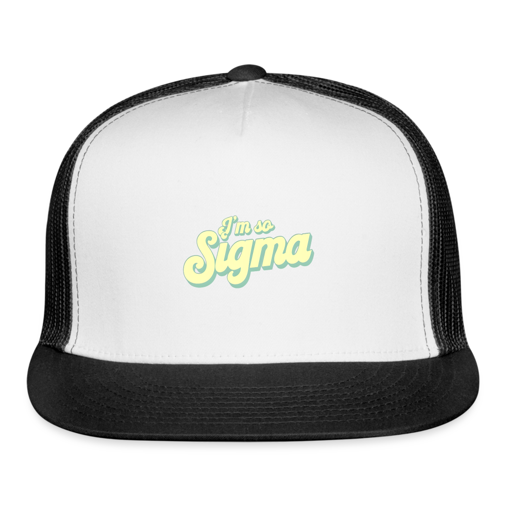 Trucker Hat - white/black