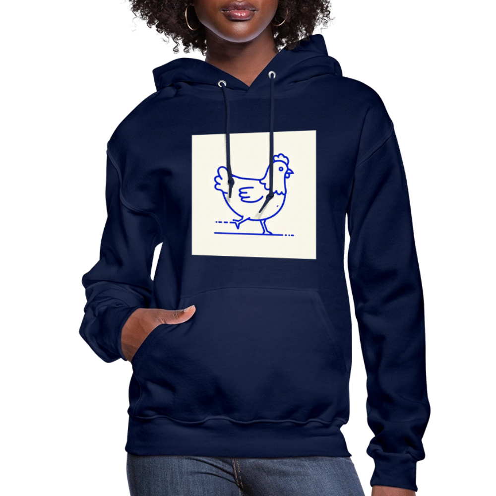 Women's Hoodie - navy