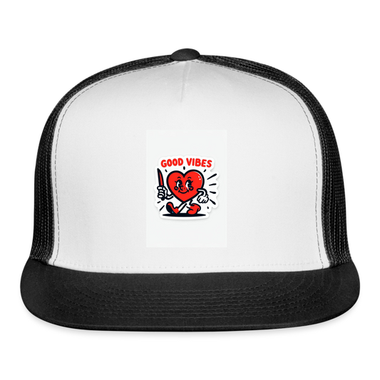 Trucker Hat - white/black