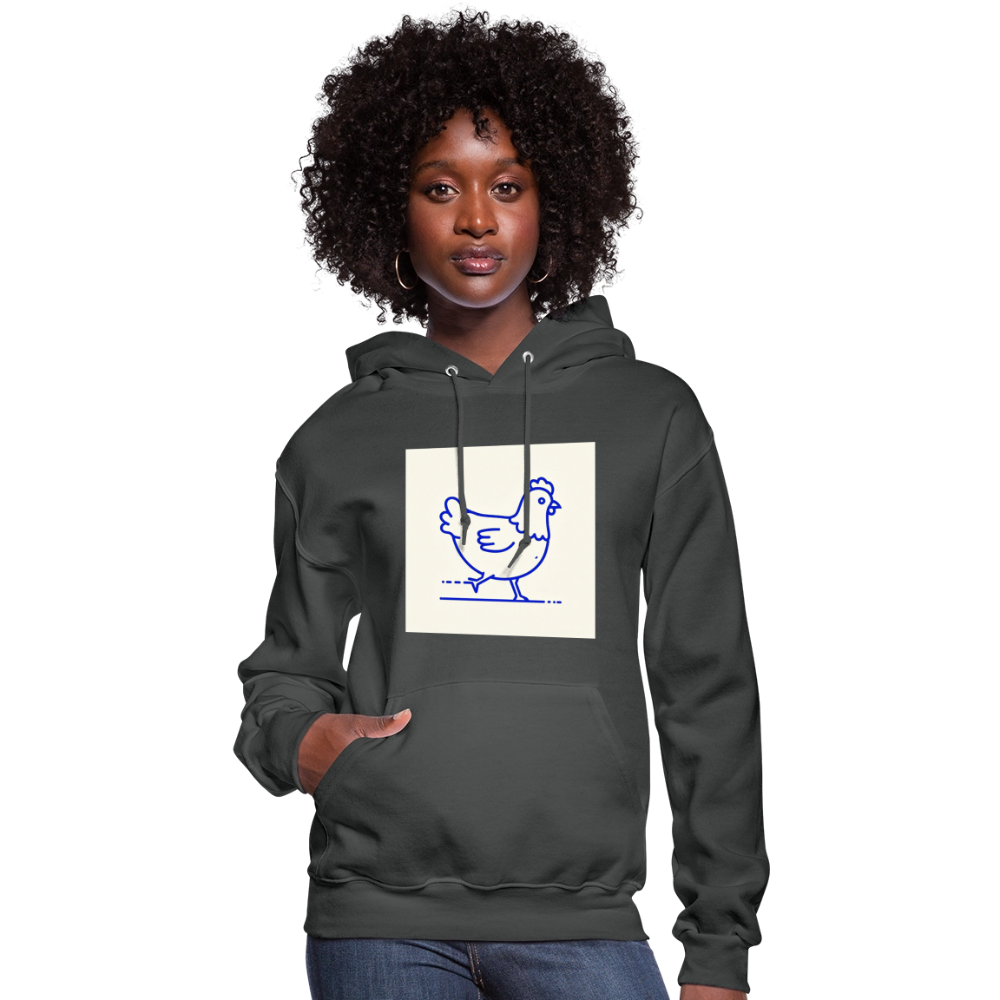 Women's Hoodie - asphalt