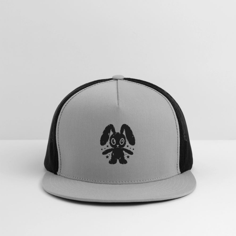 Trucker Hat - gray/black