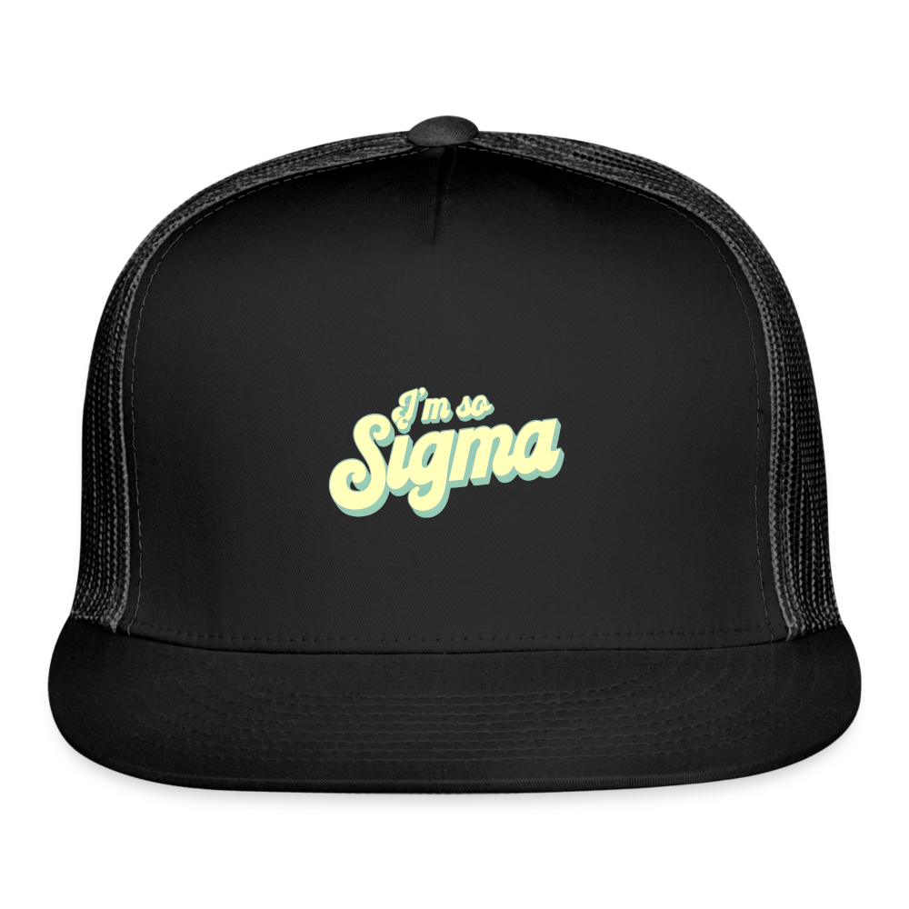 Trucker Hat - black/black