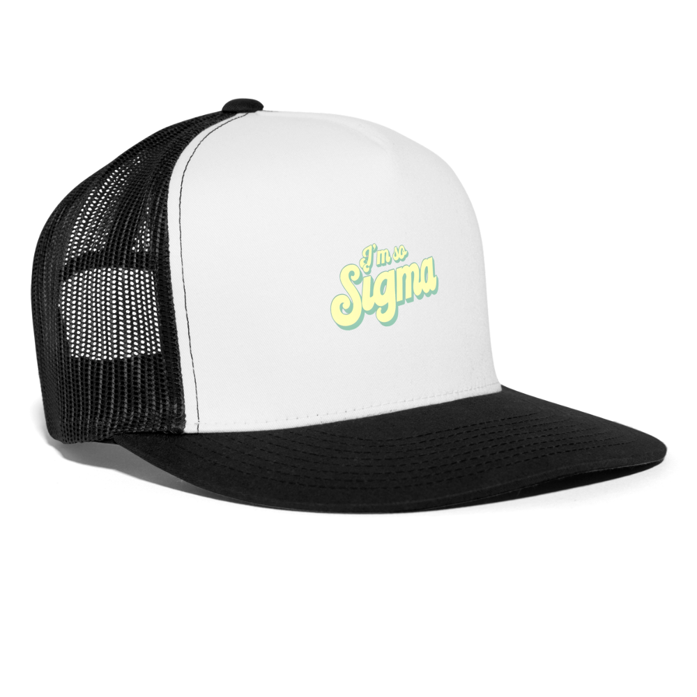 Trucker Hat - white/black