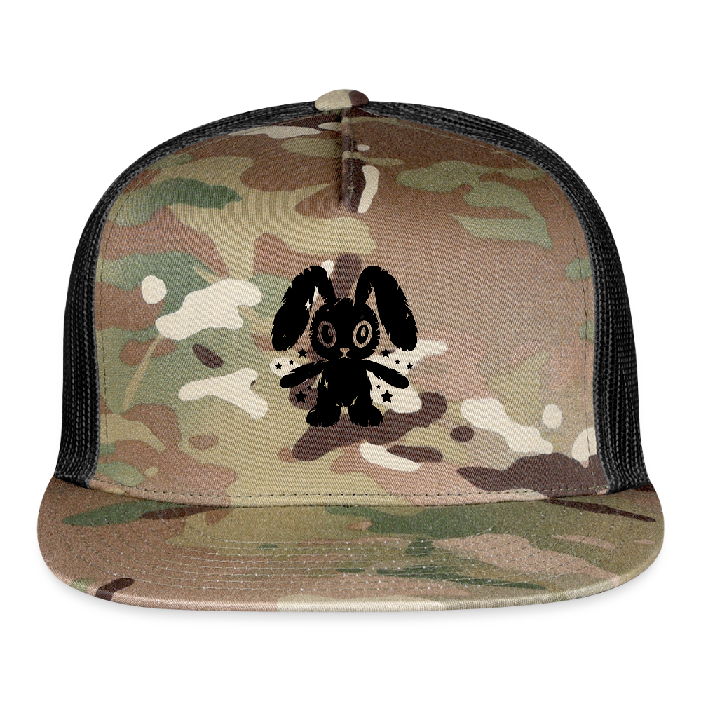 Trucker Hat - MultiCam\black